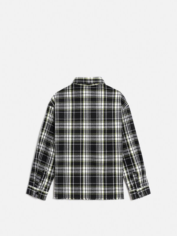 Acoola Куртка 569924 20110280215 черно-белая клетка