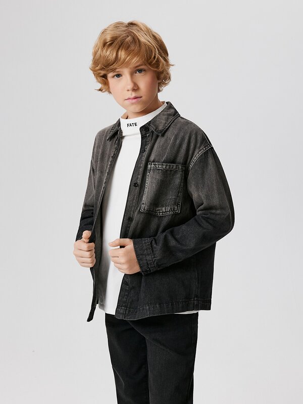 Acoola Сорочка 569936 20110230002 черно-серый