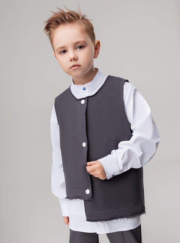 Bodo Жилет 569952 14-87MU серый