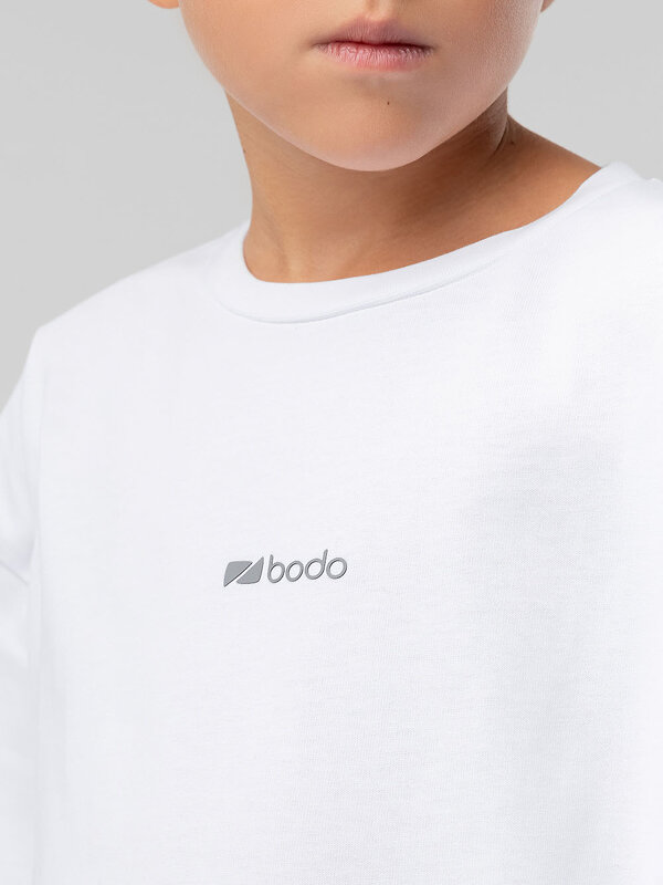 Bodo Футболка 569986 4-460MU белый (темно-серый)