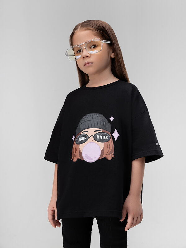 Bodo Футболка 569988 4-460MU черный (мультиколор)