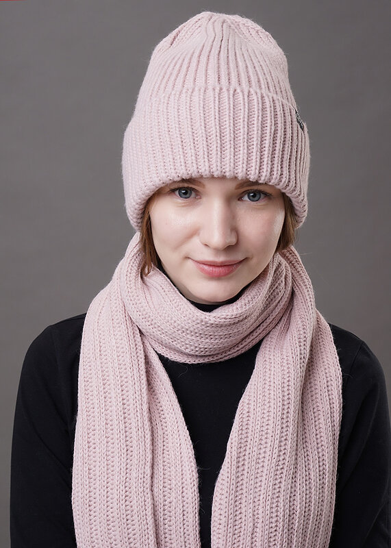 CLEVER Шапка 91312 102680ап св.розовый
