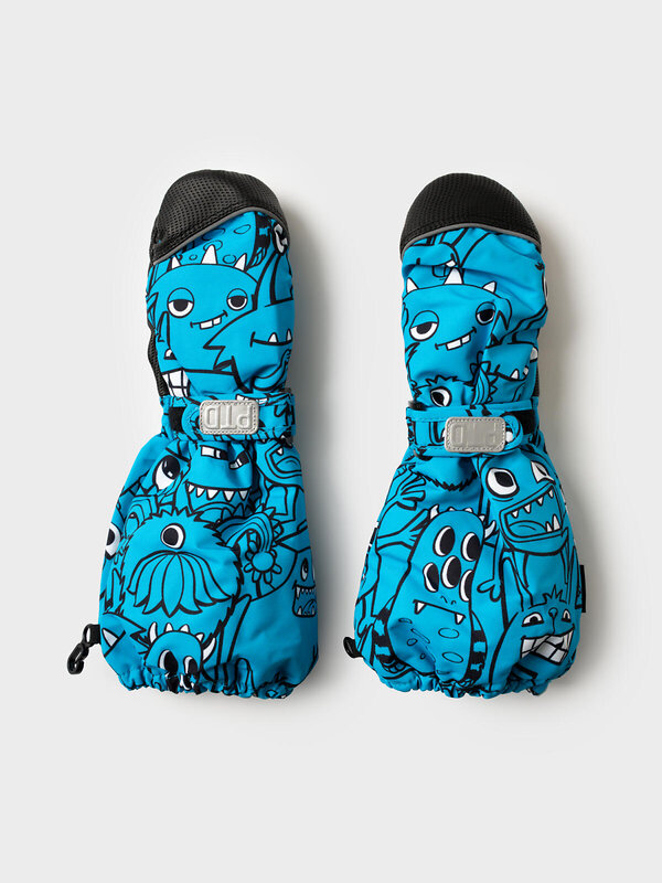 PLAYTODAY Варежки 569997 32412960 синий,черный