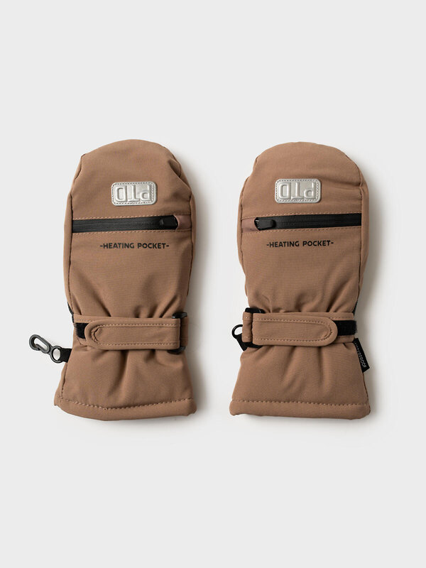 PLAYTODAY Варежки 569999 32422963 бежевый,черный