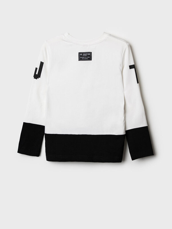 PLAYTODAY Фуфайка 570006 32412147 белый,черный