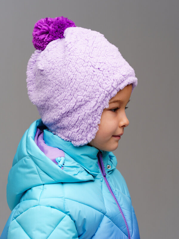 PLAYTODAY Шапка 570021 32422170 сиреневый,лиловый