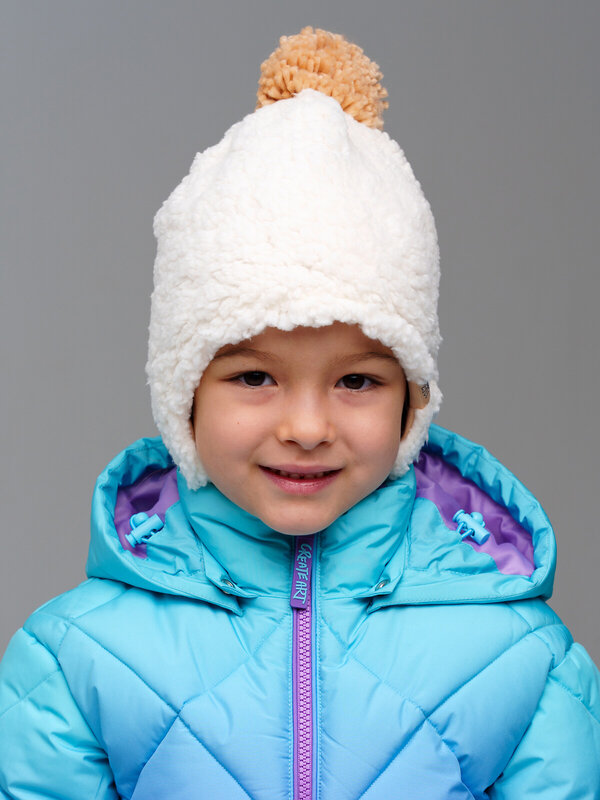 PLAYTODAY Шапка 570024 32422208 молочный,коричневый