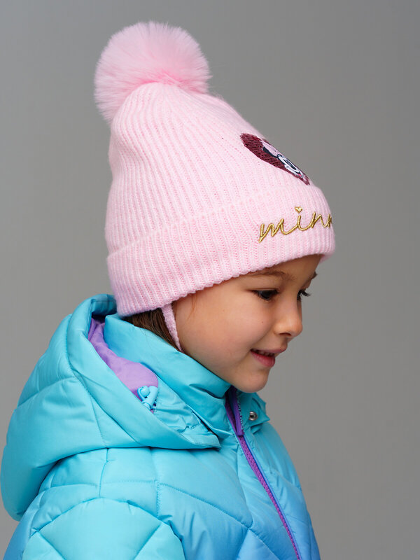 PLAYTODAY Шапка 570025 32442051 светло-розовый