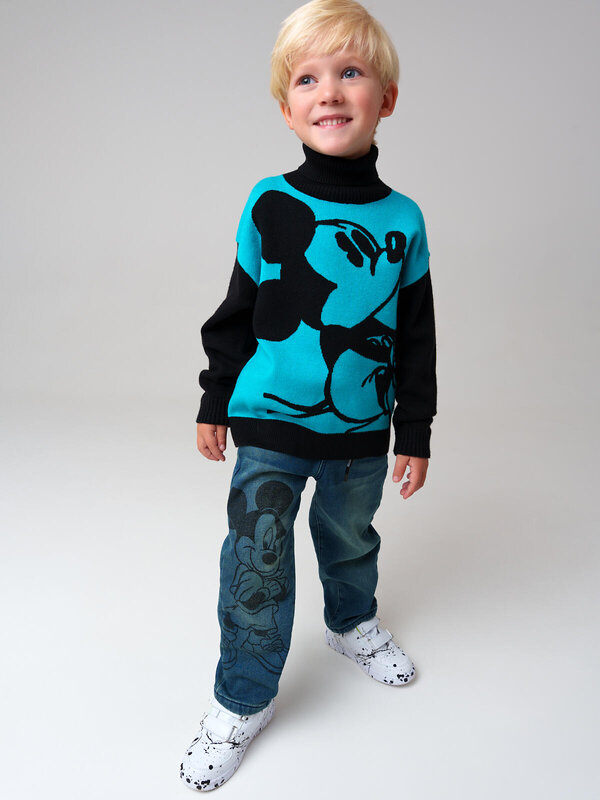 PLAYTODAY Свитер 570050 32532019 черный,темно-зеленый