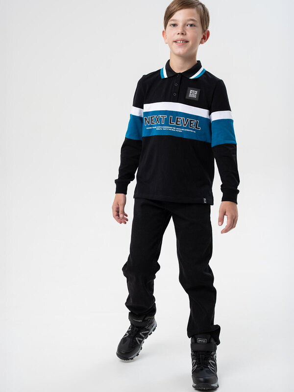 PLAYTODAY Джемпер 570057 32511197 черный,белый,тёмно-синий