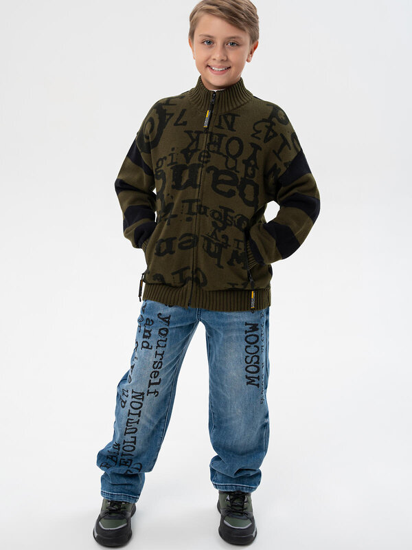 PLAYTODAY Кардиган 570058 32511395 хаки,черный