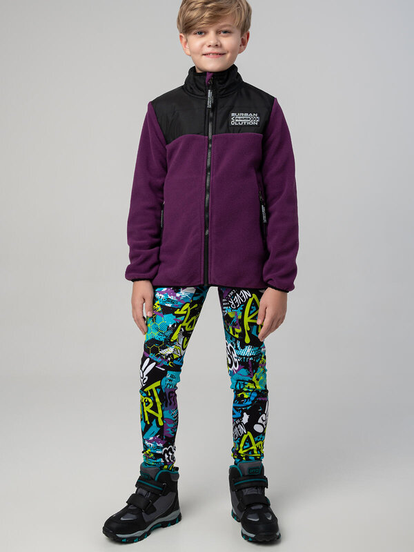 PLAYTODAY Куртка 570075 32511203 фиолетовый,черный