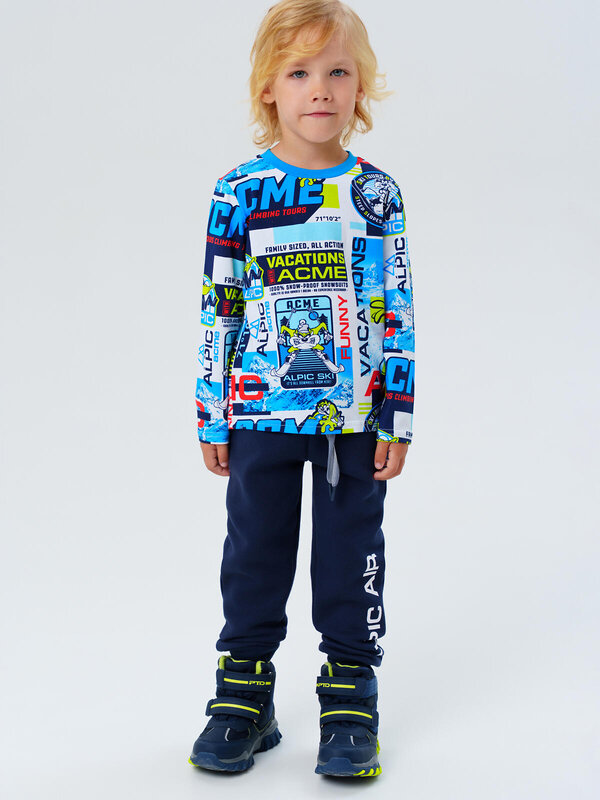 PLAYTODAY Брюки 570086 32512226 тёмно-синий