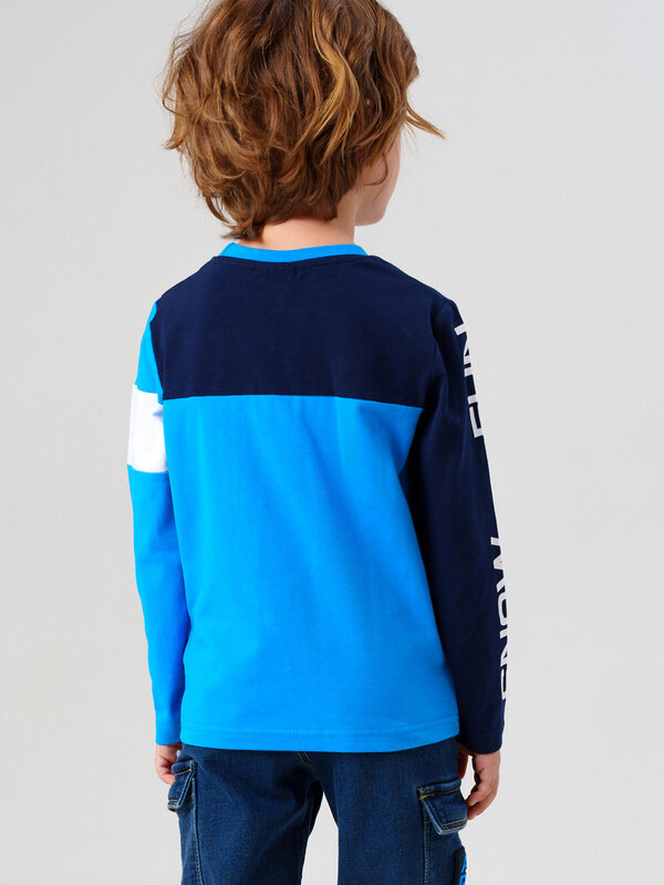 PLAYTODAY Фуфайка 570090 32512252 тёмно-синий,ярко-синий,белый