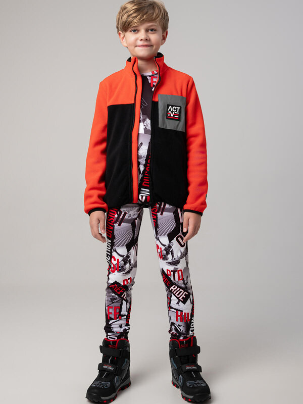 PLAYTODAY Куртка 570134 32511325 красный,черный,серебряный