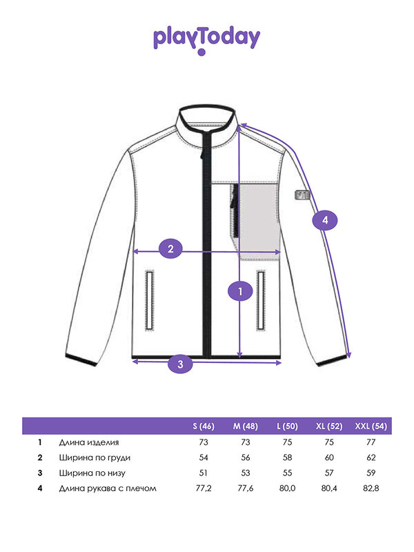 PLAYTODAY Куртка 570142 32556061 черный