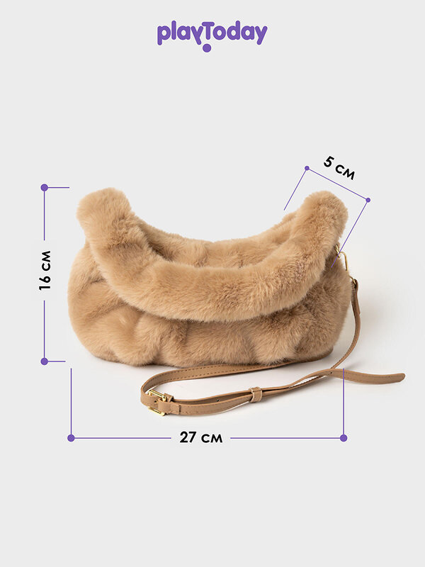 PLAYTODAY Сумка 570182 32521801 бежевый