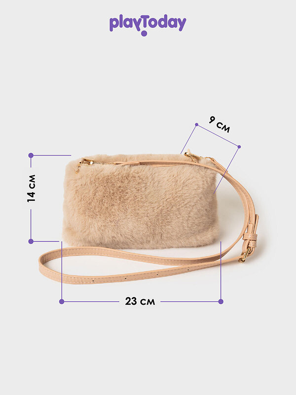 PLAYTODAY Сумка 570183 32521802 бежевый