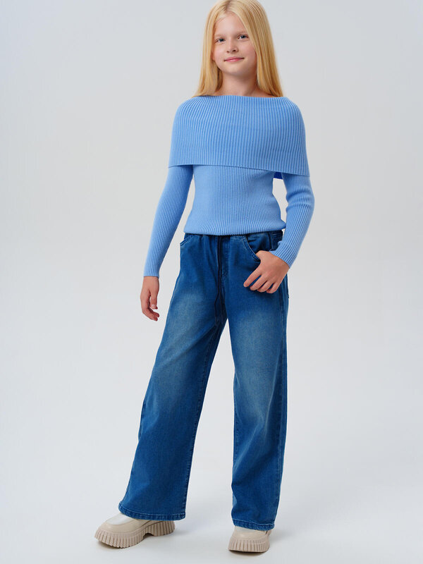 PLAYTODAY Джемпер 570208 32521501 голубой