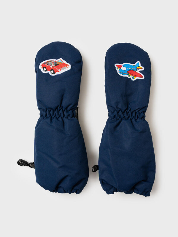 PLAYTODAY Варежки 570214 32513013 тёмно-синий,черный