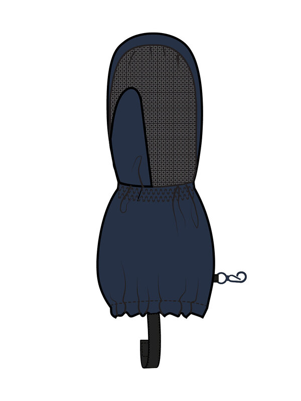 PLAYTODAY Варежки 570214 32513013 тёмно-синий,черный