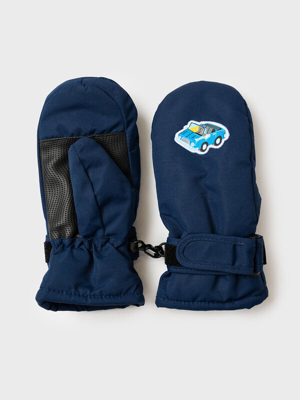 PLAYTODAY Варежки 570219 32512034 тёмно-синий,черный