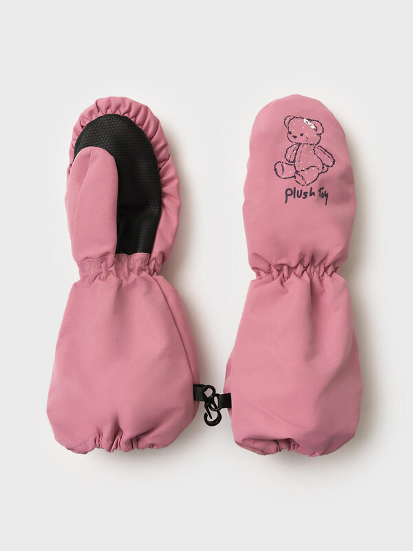 PLAYTODAY Варежки 570226 32523012 розовый,черный
