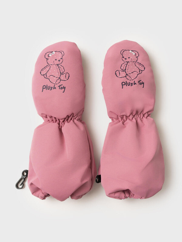 PLAYTODAY Варежки 570226 32523012 розовый,черный