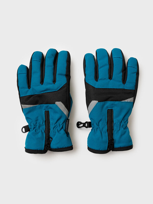 PLAYTODAY Перчатки 570234 32512142 бирюзовый,черный