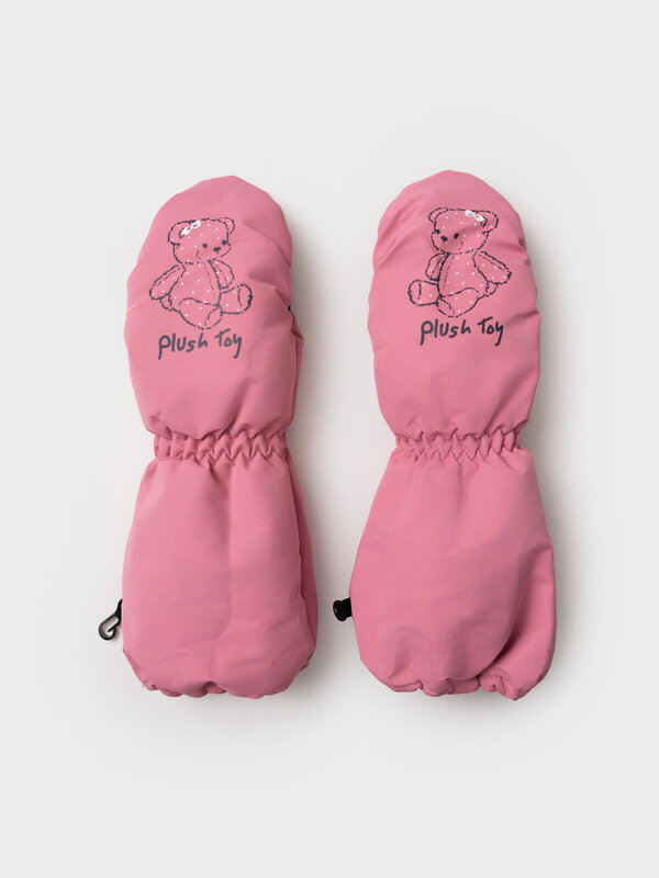 PLAYTODAY Варежки 570235 32522041 розовый,черный