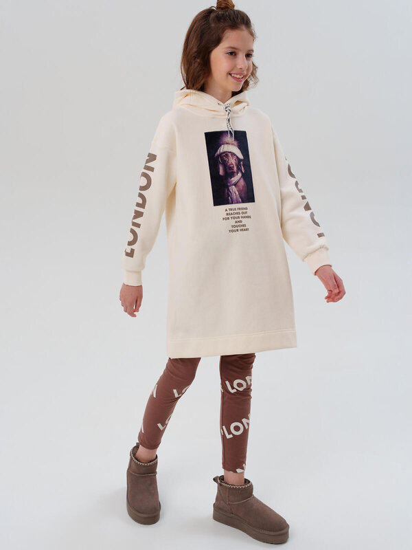 PLAYTODAY Платье 570246 32521498 молочный