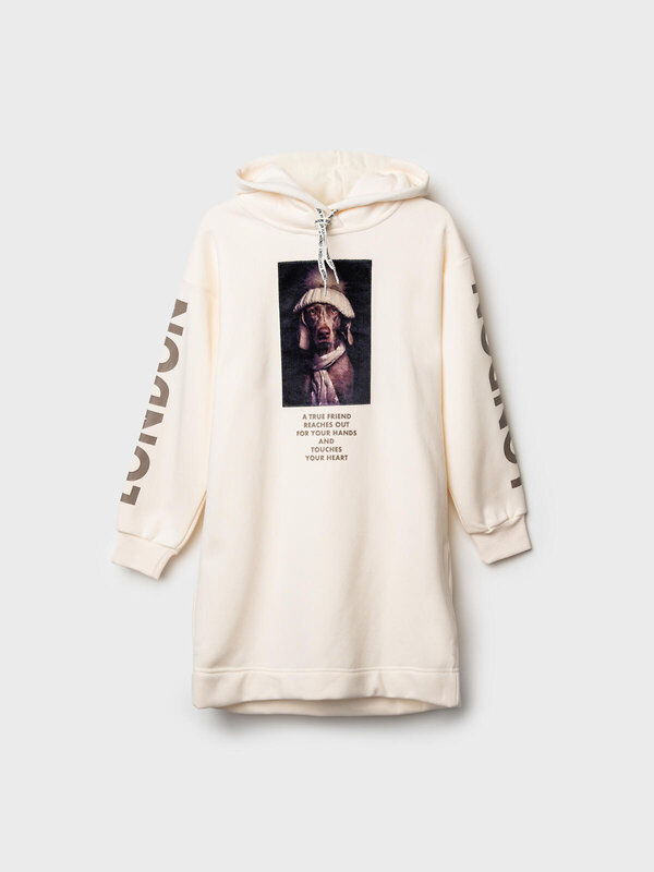 PLAYTODAY Платье 570246 32521498 молочный