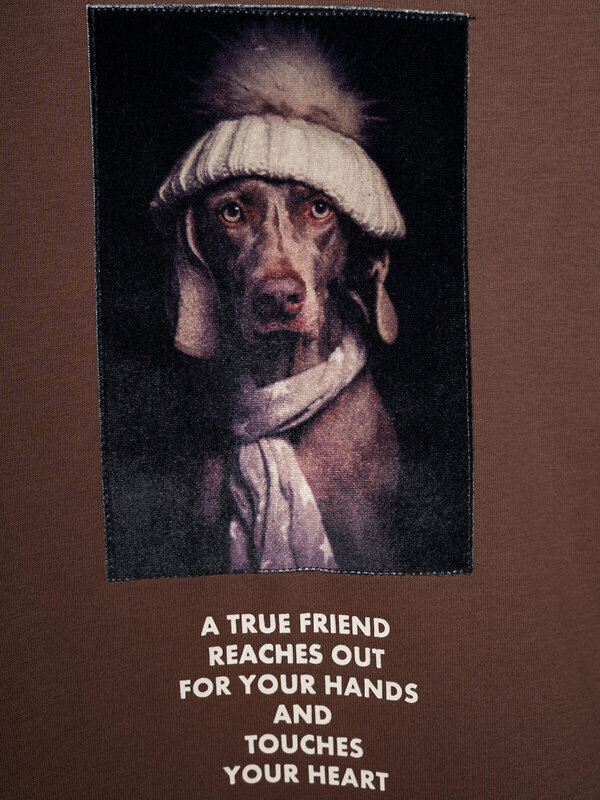 PLAYTODAY Платье 570248 32521469 коричневый,золотой