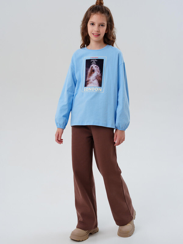 PLAYTODAY Фуфайка 570249 32521465 голубой