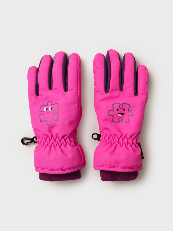 PLAYTODAY Перчатки 570274 32522130 розовый,черный