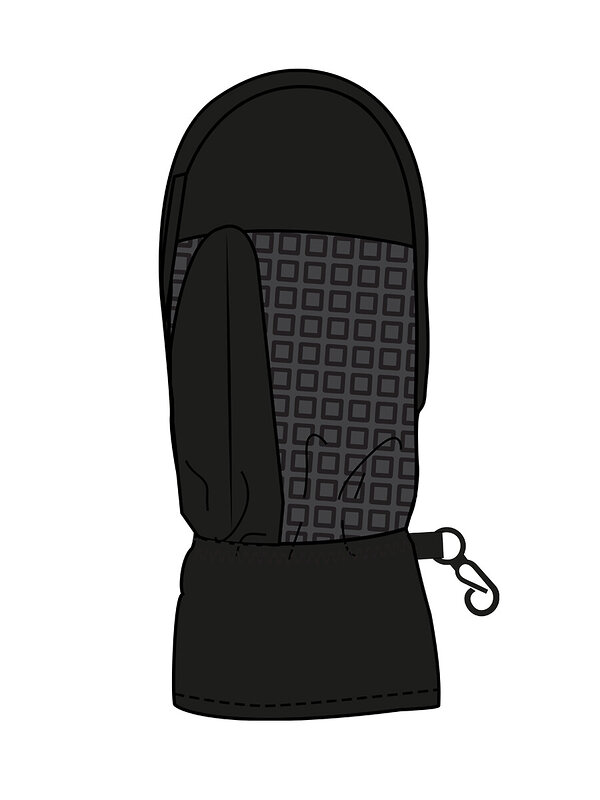 PLAYTODAY Варежки 570278 32512036 черный