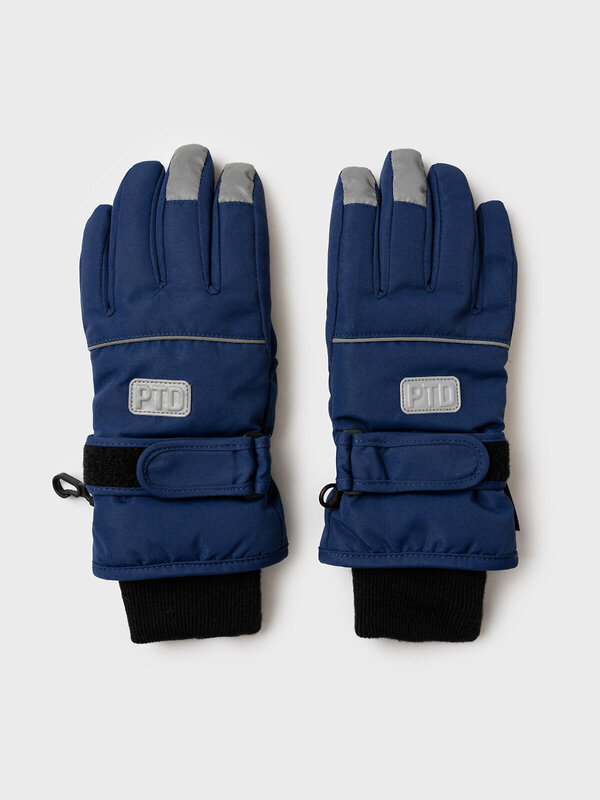 PLAYTODAY Перчатки 570282 32511063 тёмно-синий,черный