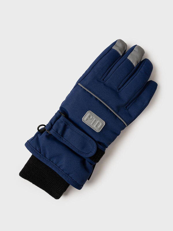 PLAYTODAY Перчатки 570282 32511063 тёмно-синий,черный