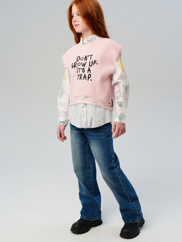 PLAYTODAY Брюки 570291 32521183 тёмно-синий