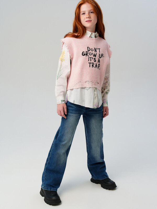 PLAYTODAY Брюки 570291 32521183 тёмно-синий