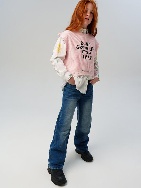 PLAYTODAY Брюки 570291 32521183 тёмно-синий