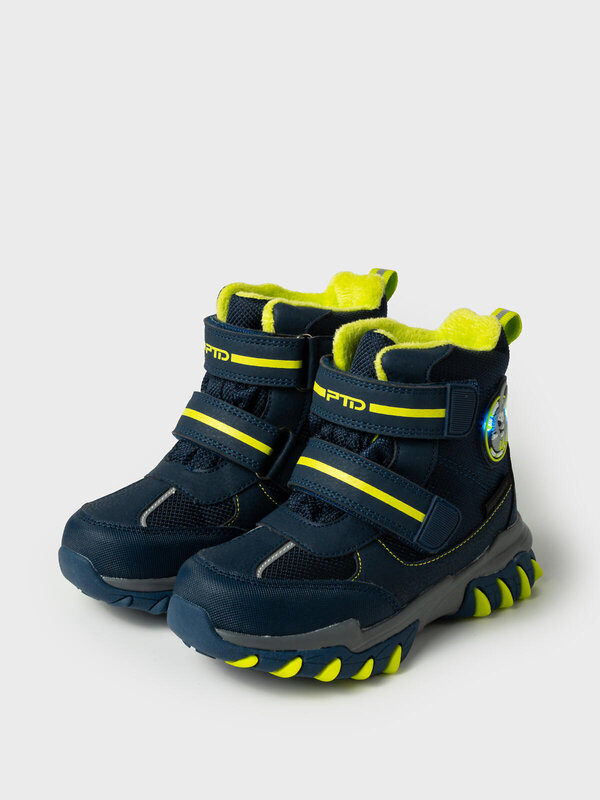 PLAYTODAY Ботинки 570296 32532702 тёмно-синий,зеленый