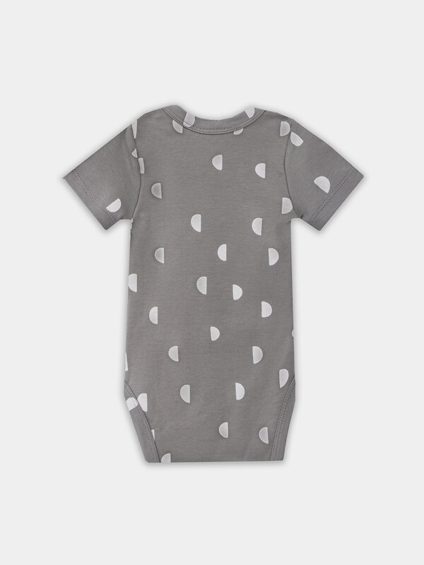 MARK FORMELLE Боди детское 570331 13015-2 тигрята на пудре +дольки на сером