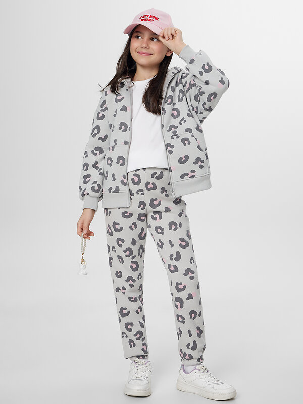 MARK FORMELLE Брюки 570347 187834 леопард на св.сером