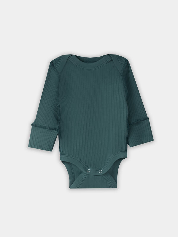 MARK FORMELLE Боди детское 570357 13018-1-2 сливочное масло +дымчатая сосна +печать