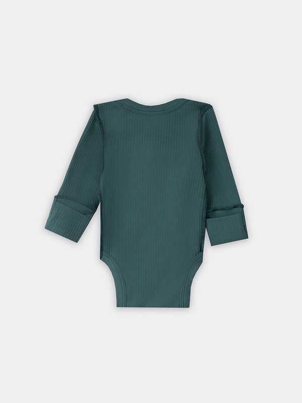 MARK FORMELLE Боди детское 570357 13018-1-2 сливочное масло +дымчатая сосна +печать