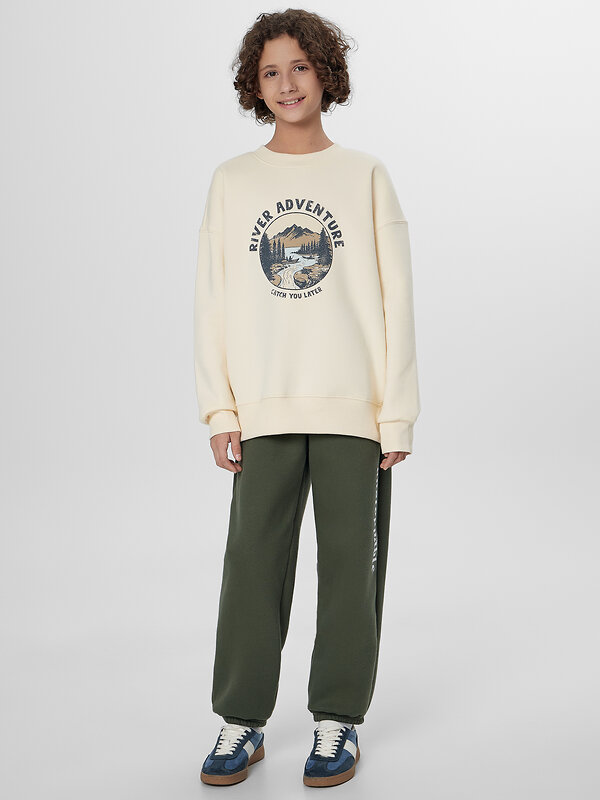 MARK FORMELLE Брюки 570366 183410 хаки +печать