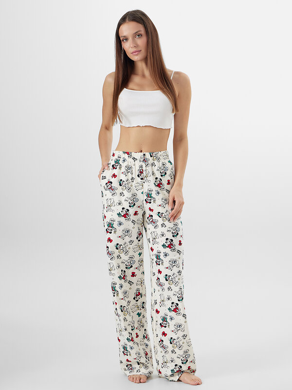 MARK FORMELLE Брюки 570380 532524-1 НГ рисунки на молочном