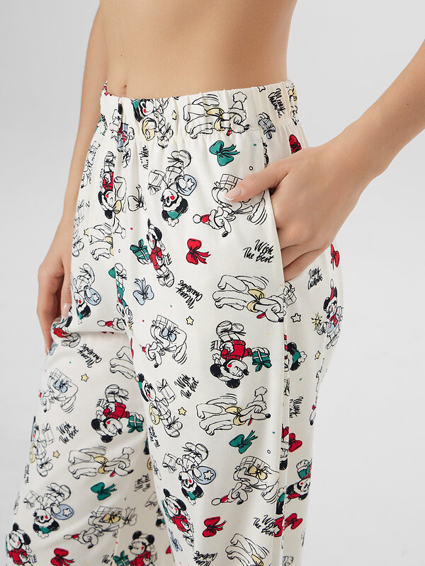 MARK FORMELLE Брюки 570380 532524-1 НГ рисунки на молочном