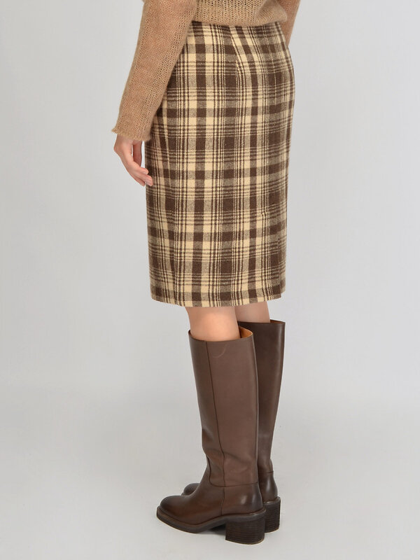 VISERDI Юбка 570399 1726-крк 945860 бежевый